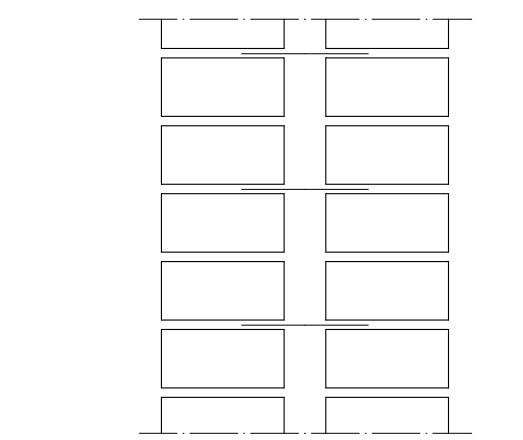 Ejemplo de secciones de muros capuchinos