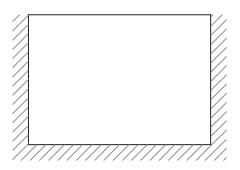 Condiciones de apoyo de muros - bordes inferior y lateral apoyados