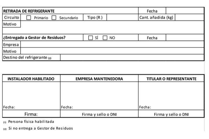CONTROL DE LA CARGA DE REFRIGERANTE (II)