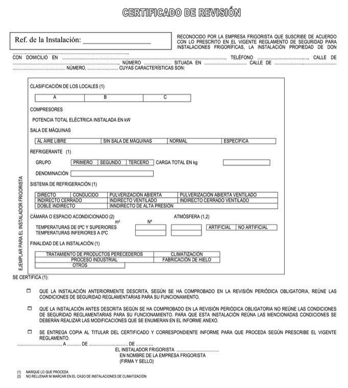 Modelos de certificación de revisión