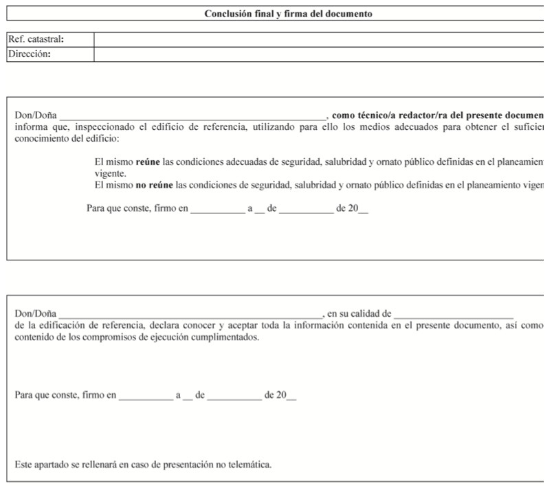 Ficha de Conclusión final y firma