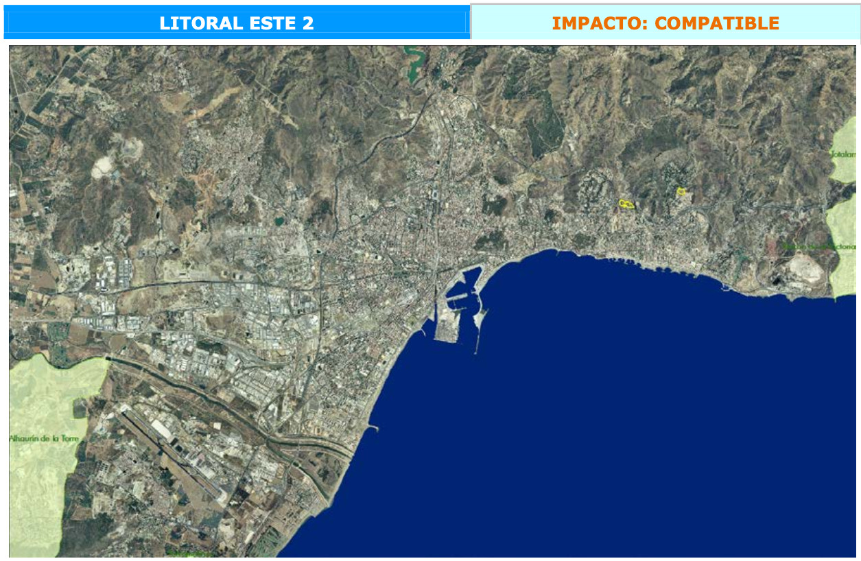 Plano de situación de Litoral Este 2