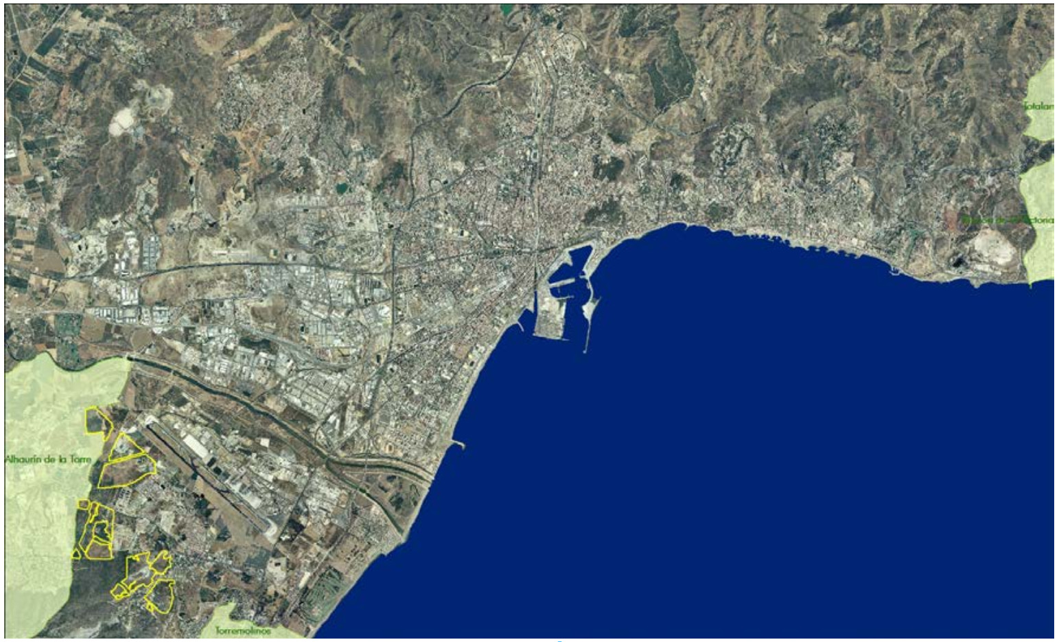 Plano de situación de Churriana 1