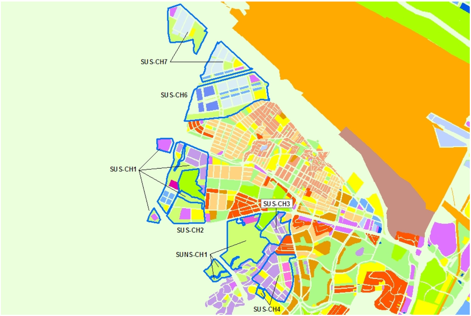 Plano de localización de Churriana 1