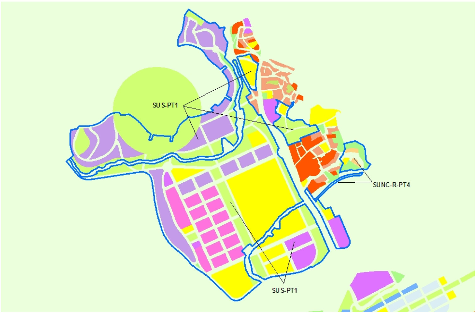 Plano de localización de Puerto de la Torre 1