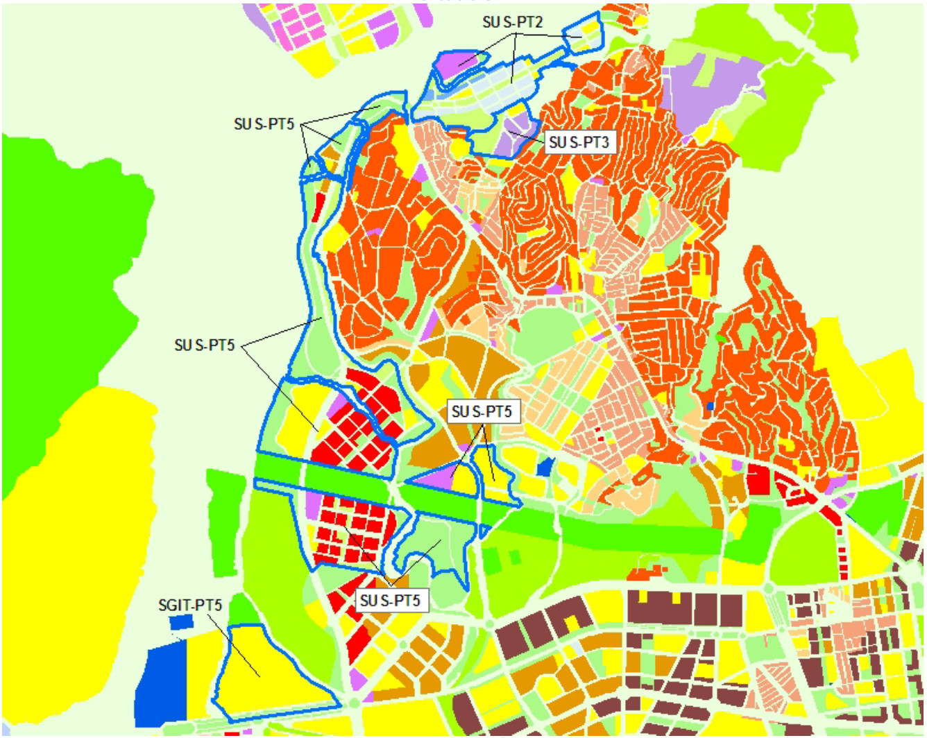 Plano de localización de Puerto de la Torre 2