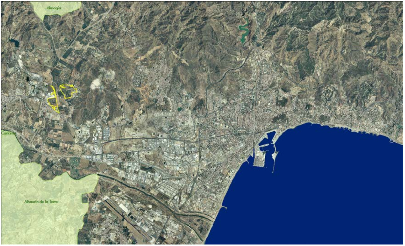 Plano de situación de Campanillas 1