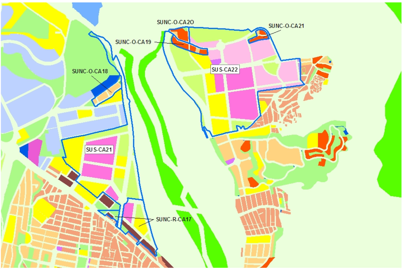 Plano de localización de Campanillas 1