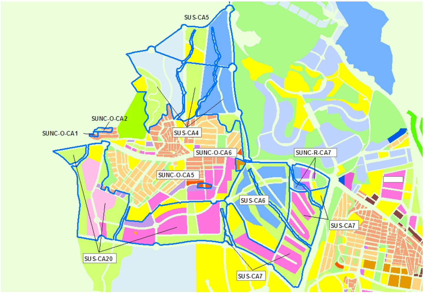 Plano de localización de Campanillas 2