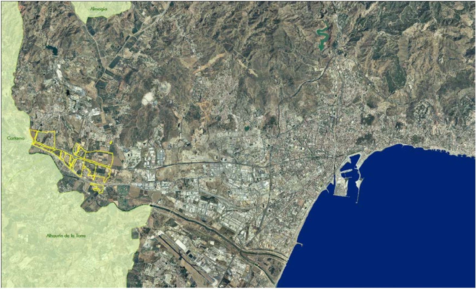 Plano de situación de Campanillas 3