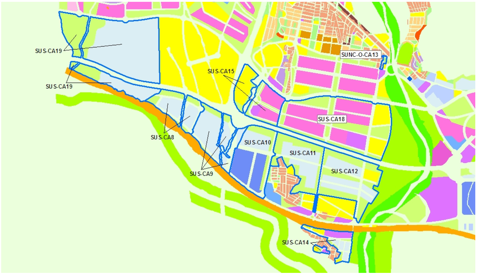 Plano de localización de Campanillas 3
