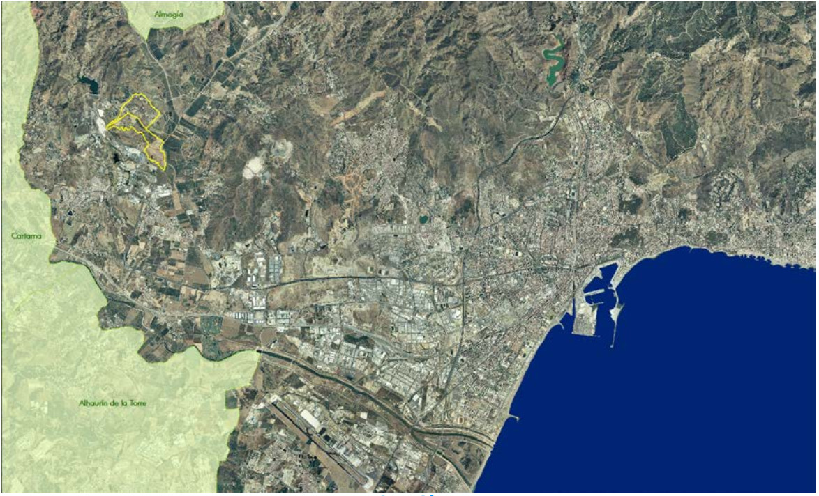 Plano de situación de Campanillas 4