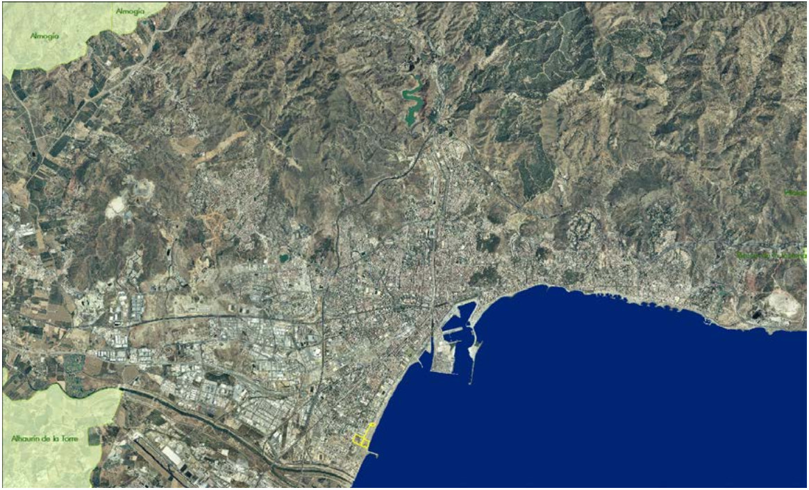 Plano de situación de Litoral Oeste 1