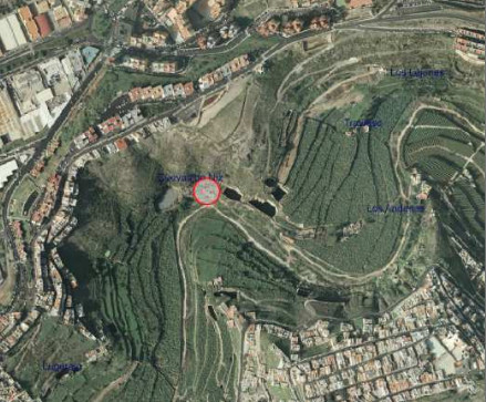 Vista aérea de localización de Cuevas de Niz