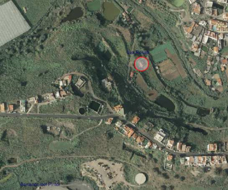 Vista aérea de localización de Mascuervo I