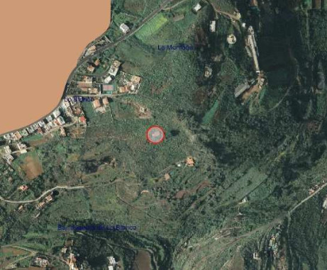 Vista aérea de localización de San José del Álamo-Lo Blanco